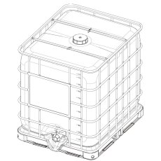 1000 Litre FSSC Approved IBC 4028841 1000 Litre FSSC Approved IBC 4028841