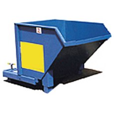 Auto Tipping Skip 0.7m³ on Legs, ATS7L