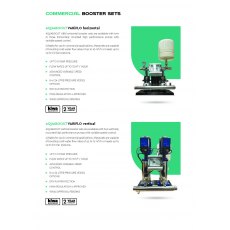 VARiFLO Featuring Lowara Triple Booster Pump with Variable Speed controllers | 495 l/min @ 3.7 Bar