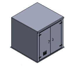 GRP Booster Set Enclosure PWH-2x2x2 GRP Booster Set Enclosure PWH-2x2x2