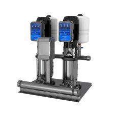 2' Twin Variable Speed Vertical Booster Pump Set Mid curve duty - 170l/min @ 11bar D/A