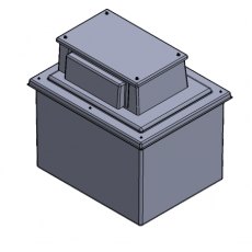 570 Litres Type AB Air Gap GRP Water Tank - One Piece Insulated, Cat 5 570 Litres Type AB Air Gap GRP Water Tank - One Piece Insulated, Cat 5