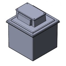 1000 Litre Type AB Air Gap GRP Water Tank, Insulated, Cat 5 1000 Litre Type AB Air Gap GRP Water Tank, Insulated, Cat 5