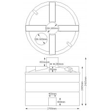 10,000 Litre Underground Potable Water Tank 10,000 Litre Underground Potable Water Tank