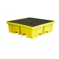 4 Drum Spill Pallet with 4-way FLT Access 4 Drum Spill Pallet with 4-way FLT Access