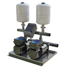 Vari-Rs Featuring Grundfos Twin booster Pump With TD Variable Speed Controller, 108L/MIN @ 6.5 BAR