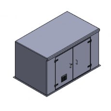 GRP Booster Set Enclosure PWH-2.5x1.5x1.5