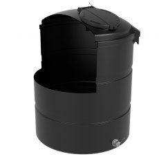 1600 Litre Round Water Tank, Potable