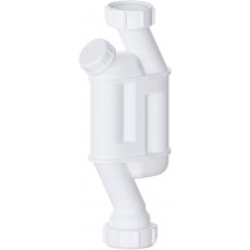 PlumbEZ 32mm Straight Through Pedestal Basin Trap