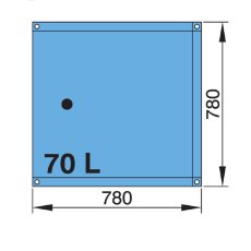 70 Litre Flexible Water Tank, Potable 70 Litre Flexible Water Tank, Potable