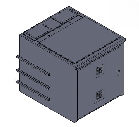 Purewater 1000 Litre GRP Pump Enclosure with built in Tank, AG air gap