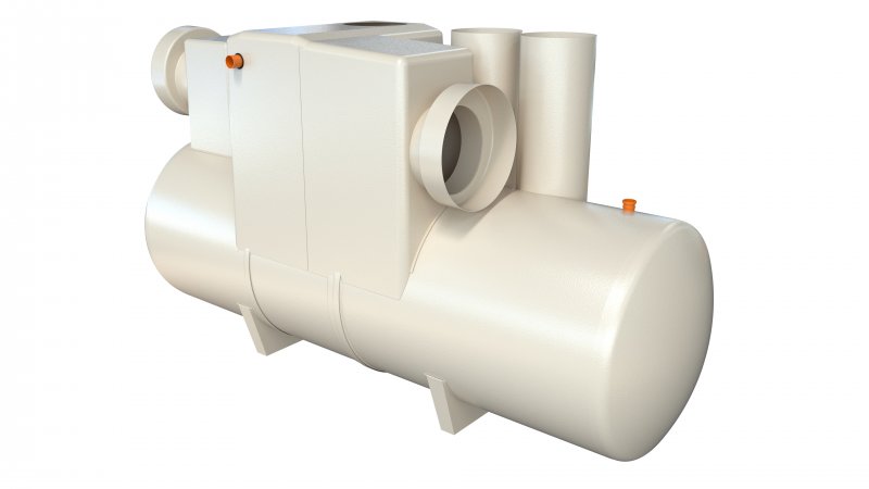 Klargester Bypass Separator - NSBE010 - 5560M² Drainage Area