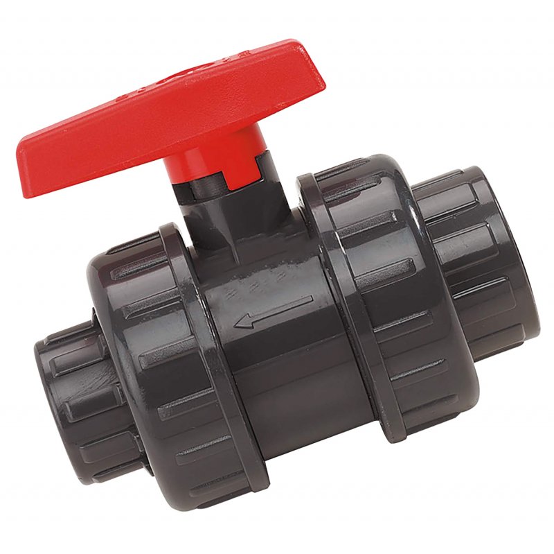 Deso 2' BSP F/F PVC Ball Valve