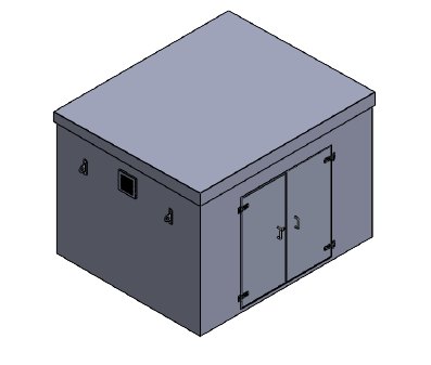 PWHG.3x2.5x2 GRP Booster Set Grand Enclosure
