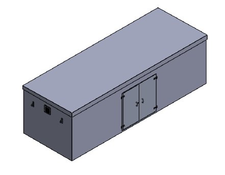 PWHG.7x2.5x2 GRP Booster Set Grand Enclosure