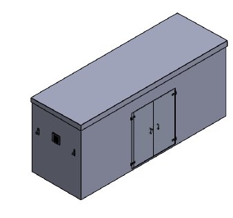 PWHG.6x2x2.5 GRP Booster Set Grand Enclosure