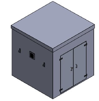 PWHG.2.5x2.5x2.5 GRP Booster Set Grand Enclosure