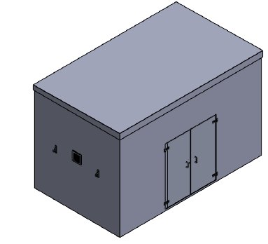 PWHG.5x3x3 GRP Booster Set Grand Enclosure