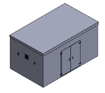 PWHG.5x3x2.5 GRP Booster Set Grand Enclosure