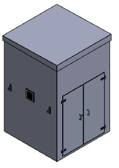 Purewater GRP Booster Set Grand Enclosure PWHG.2x2x3