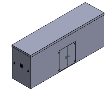 PWHG.8x2x3 GRP Pump Grand Enclosure