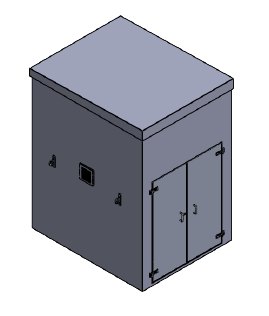 PWHG.2x2.5x3 GRP Grand Enclosure