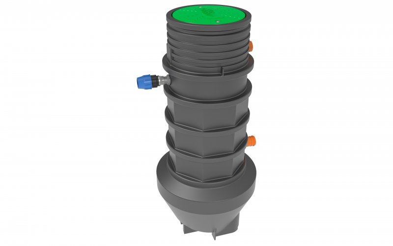 PX7 1600L Twin Sewage Pumping Station