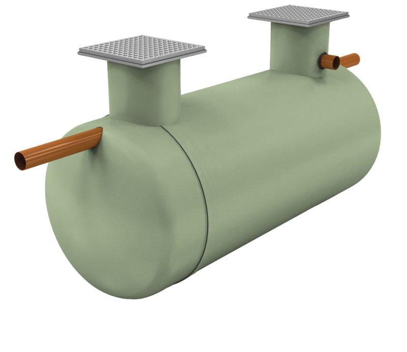 Clearwater 2,800 Litre Shallow Dig Septic Tank