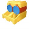 2 or 4 Drum Bund Spill Pallet
