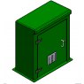 GRP Booster Set Enclosure PWH-1x0.5x1.2