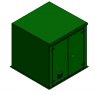 GRP Booster Set Enclosure PWH-2x2x2
