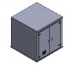 GRP Booster Set Enclosure PWH-2x2x2