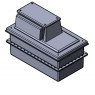 250 Litre Type AB Air Gap GRP Water Tank - Two Piece with Insulation, Cat 5