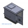 Purewater 750 Litre GRP Pump Enclosure with built in tank and 80L/min single pump 1500-750