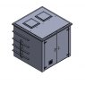 4000 Litre GRP Pump Enclosure with built in tank and Triple pump 160L/Min Max  8000-4000