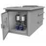 4000 Litre GRP Pump Enclosure with built in tank and Twin pump 160L/Min Max 12000-4000