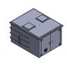 4500 Litre GRP Pump Enclosure with built in tank and Triple Pump Max Flow 240L/Min 7500-4500