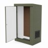 GRP Enclosure - 750mm x 500mm x 1250mm - Single Door (0018040)