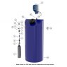 Aquamaxx Insulated 300 Litre Cold Water Single Booster Pump set