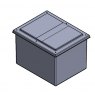 570 Litre Divided GRP Water Tank, Insulated
