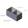 680 Litre Divided GRP Water Tank, Insulated