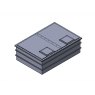 6000 Litre Divided GRP Water Tank, Insulated