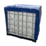 Full Waterproof PVC cover with transparent window for 1000L IBC Container