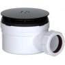 PlumbEZ 90mm Universal Outlet Shower Trap with Removable Hair Trap