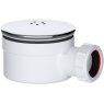 PlumbEZ 90mm Universal Outlet Shower Trap with Removable Hair Trap