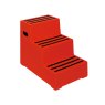 3 Step Premium Mounting Block Red
